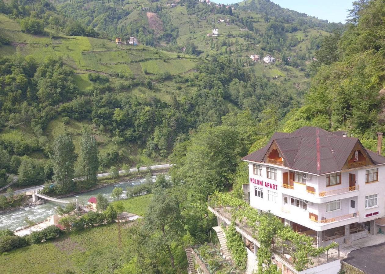 Çamlıhemşin Koloni Apartアパートホテル エクステリア 写真